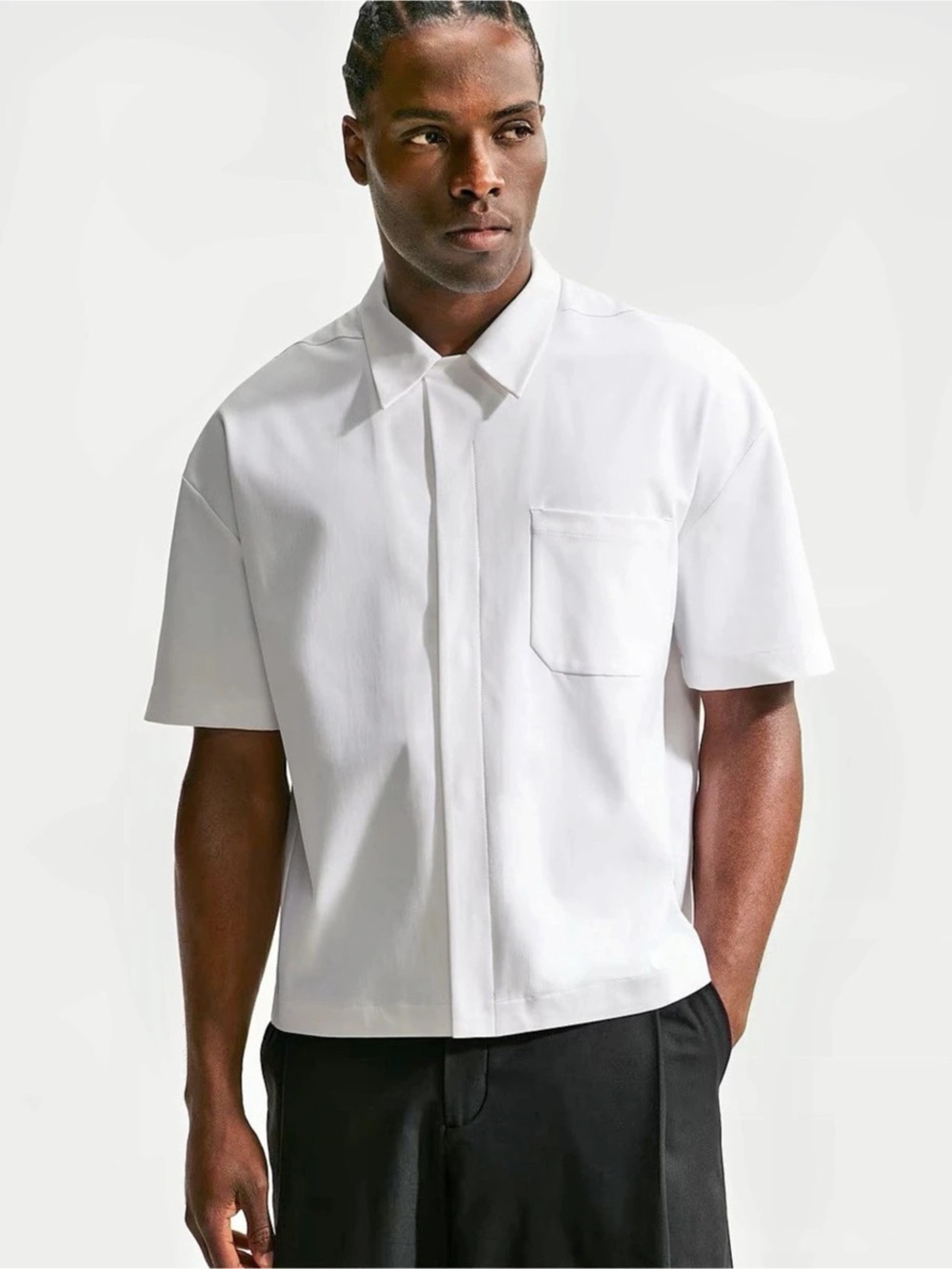 Nike 24.7 PerfectStretch Shirt Men’s M Dri-FIT Sail NWT Flaws HQ6958-133